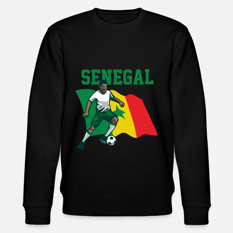 Sénégal Afrique Idée cadeau - Sweat bio CHANGER Stanley/Stella Unisexe - noir