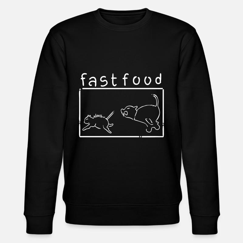 Restauration rapide - Sweat bio CHANGER Stanley/Stella Unisexe - noir