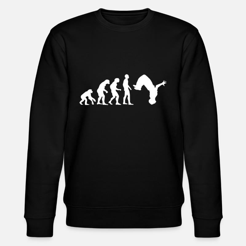 Free running - Stanley/Stella CHANGER Unisex Organic Sweatshirt - black