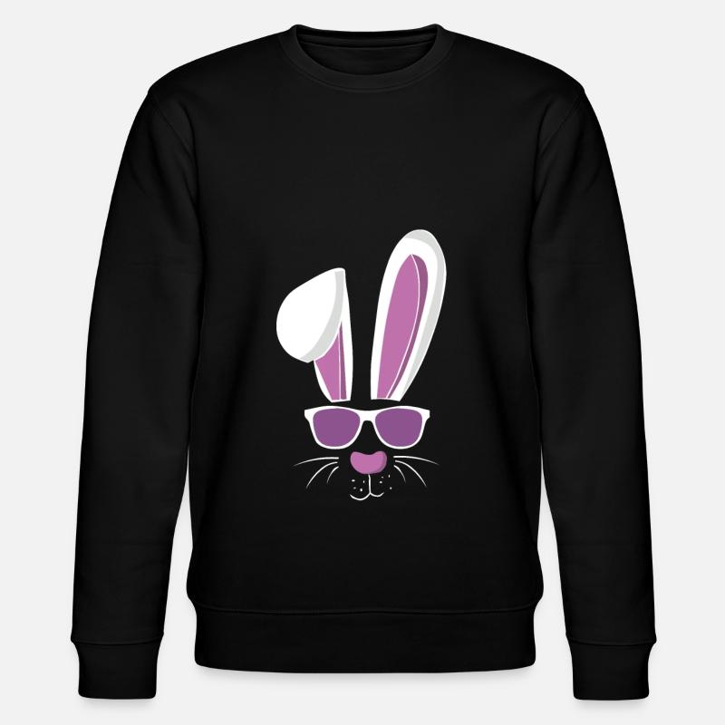 Cool ski and Easter - Stanley/Stella CHANGER Unisex Organic Sweatshirt - black