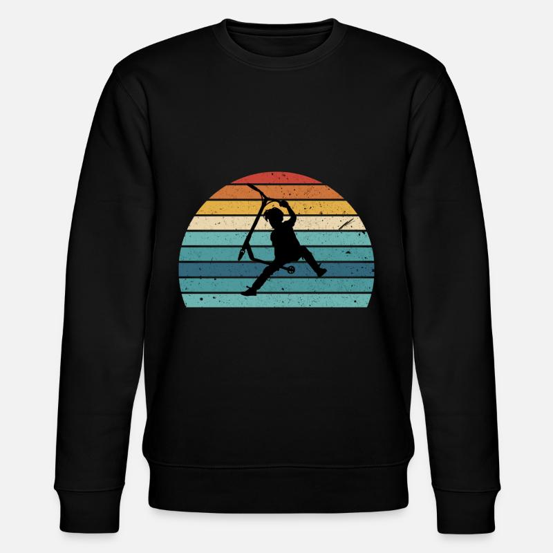 Freestyle-Roller - Stanley/Stella Unisex Bio-Sweatshirt CHANGER  - Schwarz