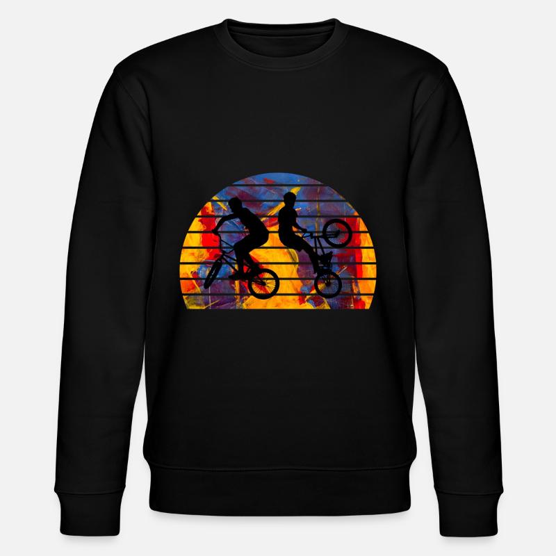 BMX - Stanley/Stella Unisex Bio-Sweatshirt CHANGER  - Schwarz