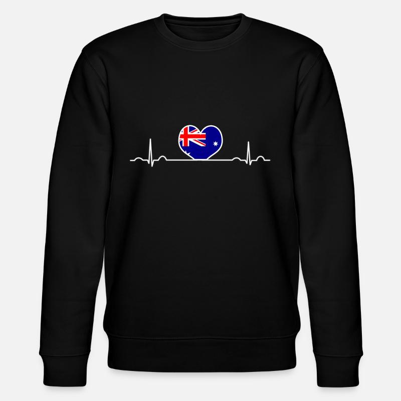 Australia Canberra - Stanley/Stella CHANGER Unisex Organic Sweatshirt - black