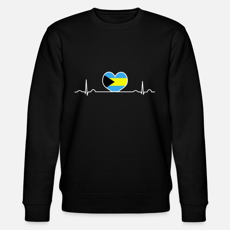 Bahamas - Stanley/Stella Unisex Bio-Sweatshirt CHANGER  - Schwarz