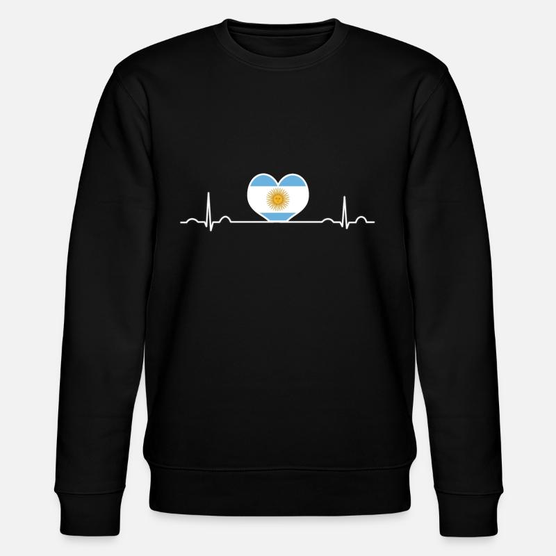Argentinien - Stanley/Stella Unisex Bio-Sweatshirt CHANGER  - Schwarz