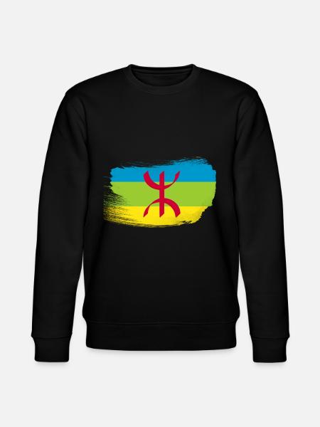 Amazigh - Stanley/Stella Unisex Bio-Sweatshirt CHANGER  - Schwarz