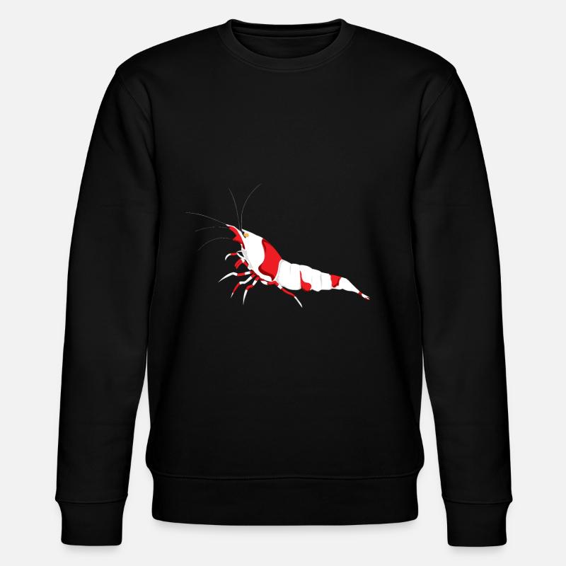 Crevette Cristal Rouge - Sweat bio CHANGER Stanley/Stella Unisexe - noir