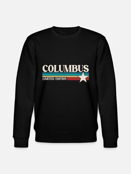 Columbus Ohio - Stanley/Stella CHANGER Unisex Organic Sweatshirt - black