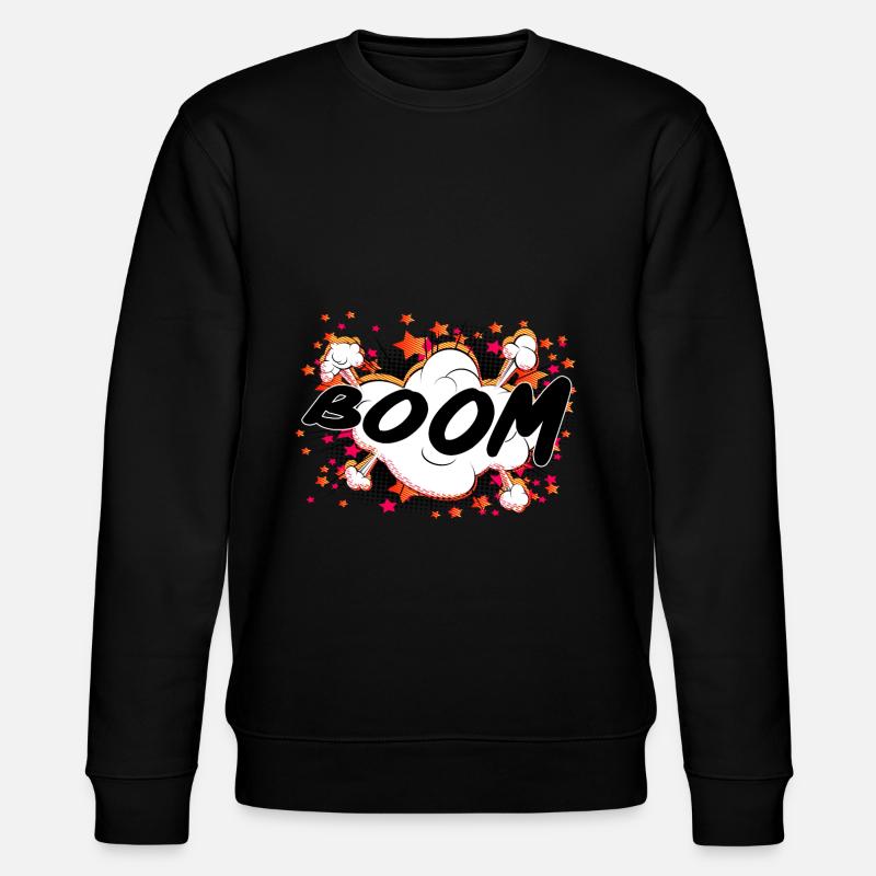 Boom 2 J - Sweat bio CHANGER Stanley/Stella Unisexe - noir