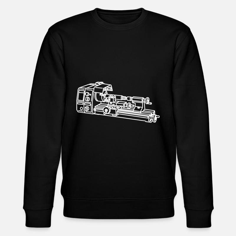 Drehbank - Stanley/Stella Unisex Bio-Sweatshirt CHANGER  - Schwarz