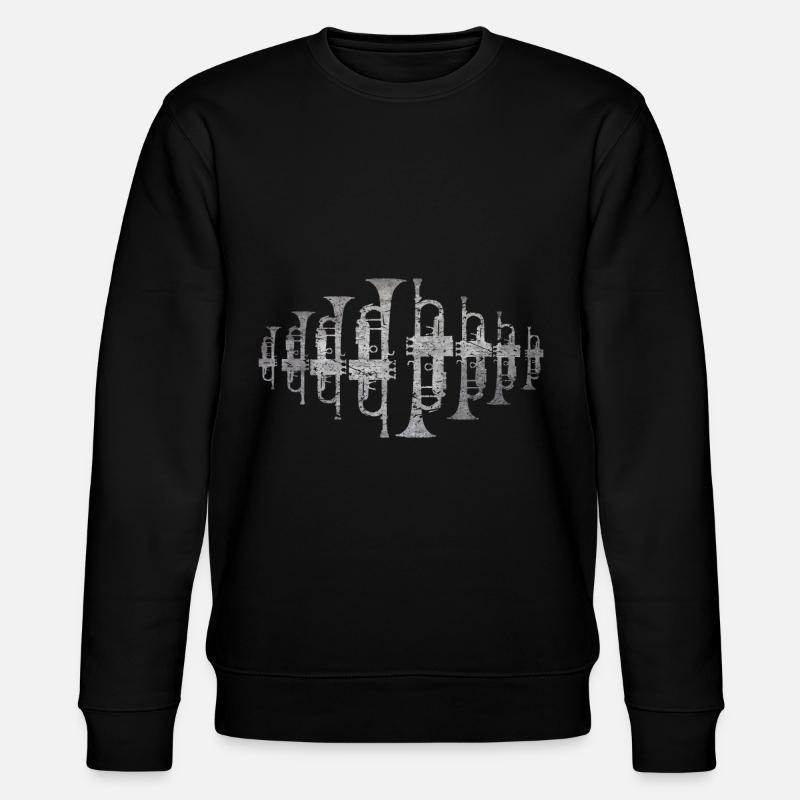 trompette - Sweat bio CHANGER Stanley/Stella Unisexe - noir