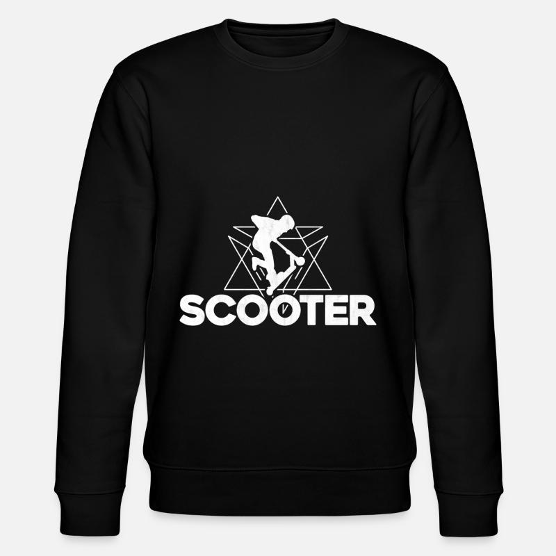 Scooter - Stanley/Stella CHANGER Unisex Organic Sweatshirt - black