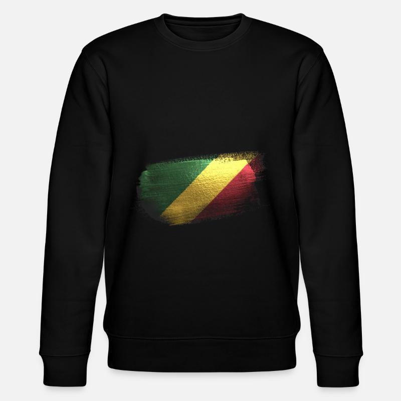 Kongo - Stanley/Stella Unisex Bio-Sweatshirt CHANGER  - Schwarz