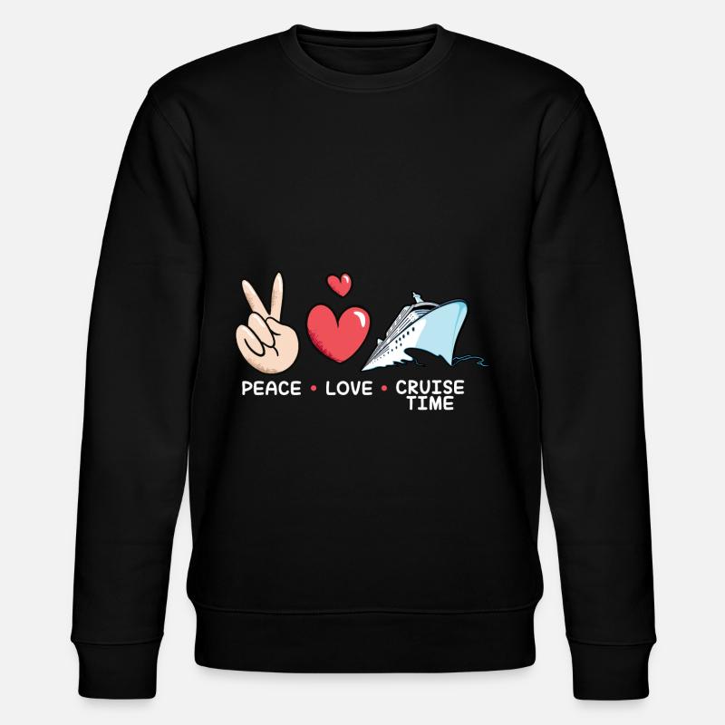 Kreuzfahrt - Stanley/Stella Unisex Bio-Sweatshirt CHANGER  - Schwarz