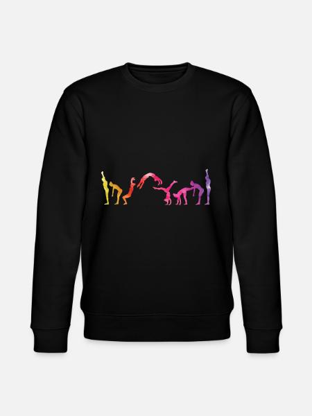 Turnen Kunst - Stanley/Stella Unisex Bio-Sweatshirt CHANGER  - Schwarz