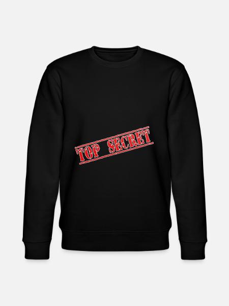 top secret J - Stanley/Stella CHANGER Unisex Organic Sweatshirt - black