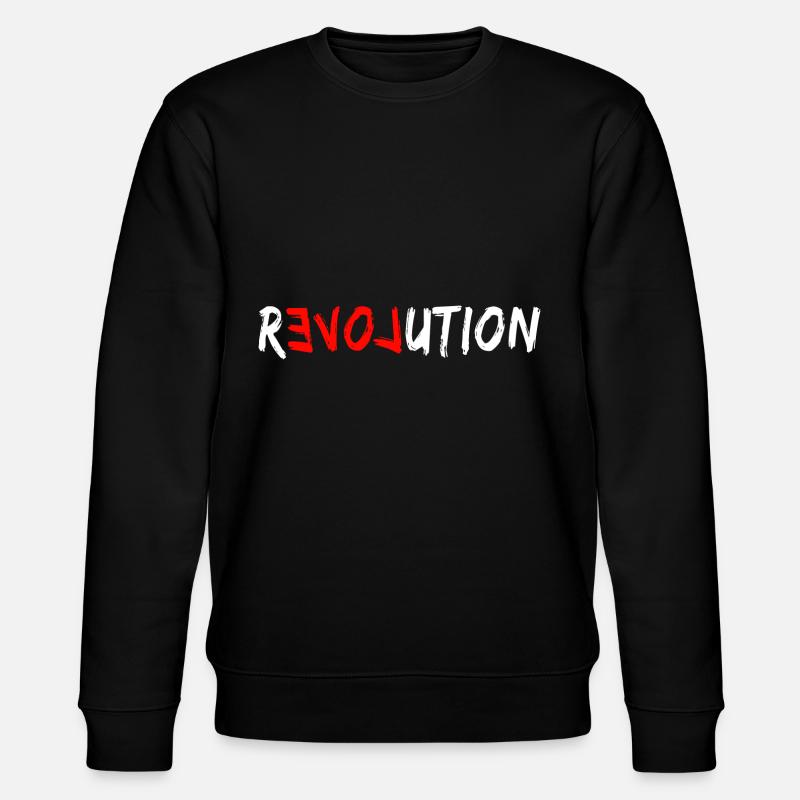 Révolution de l’amour - Sweat bio CHANGER Stanley/Stella Unisexe - noir