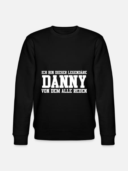 Danny Name Design - Stanley/Stella Unisex Bio-Sweatshirt CHANGER - Schwarz
