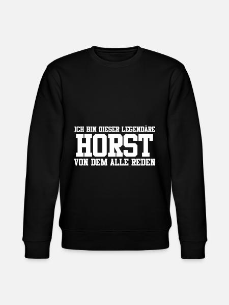 Horst Name Design - Stanley/Stella Unisex Bio-Sweatshirt CHANGER  - Schwarz
