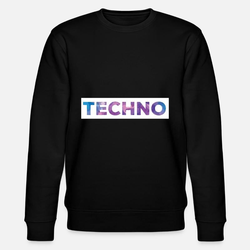 Techno - Stanley/Stella CHANGER Unisex Organic Sweatshirt - black
