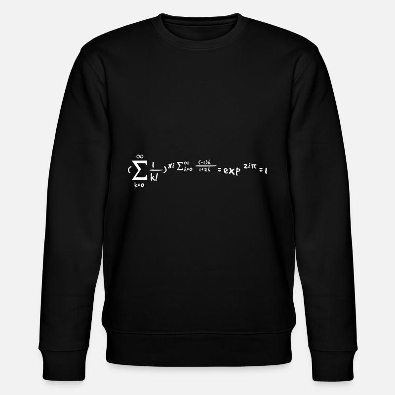 Nombre complexe math - Sweat bio CHANGER Stanley/Stella Unisexe - noir