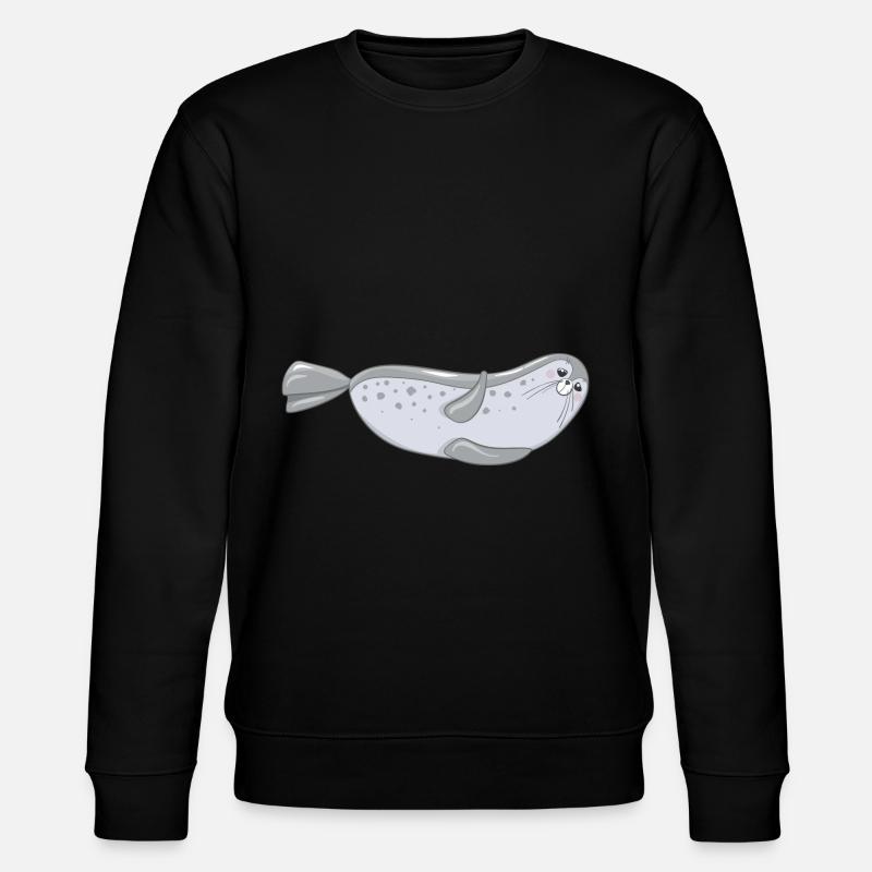 Phoque - Sweat bio CHANGER Stanley/Stella Unisexe - noir