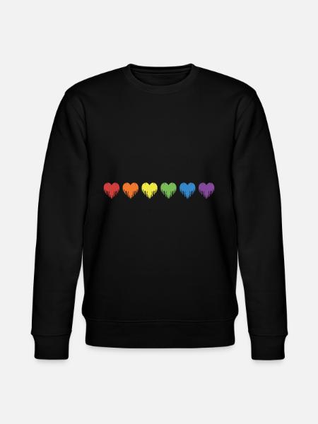 Cœurs LGBT - Sweat bio CHANGER Stanley/Stella Unisexe - noir