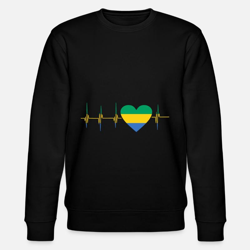 Gabon Afrique Idée cadeau - Sweat bio CHANGER Stanley/Stella Unisexe - noir