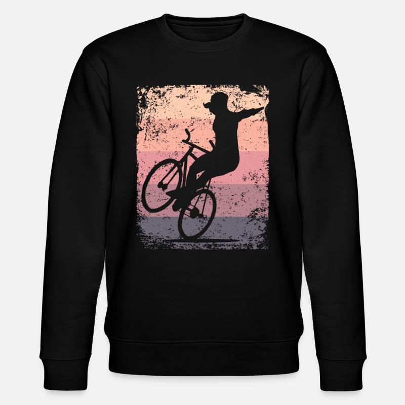 Kunstradfahren Kunstradfahrer - Stanley/Stella Unisex Bio-Sweatshirt CHANGER  - Schwarz