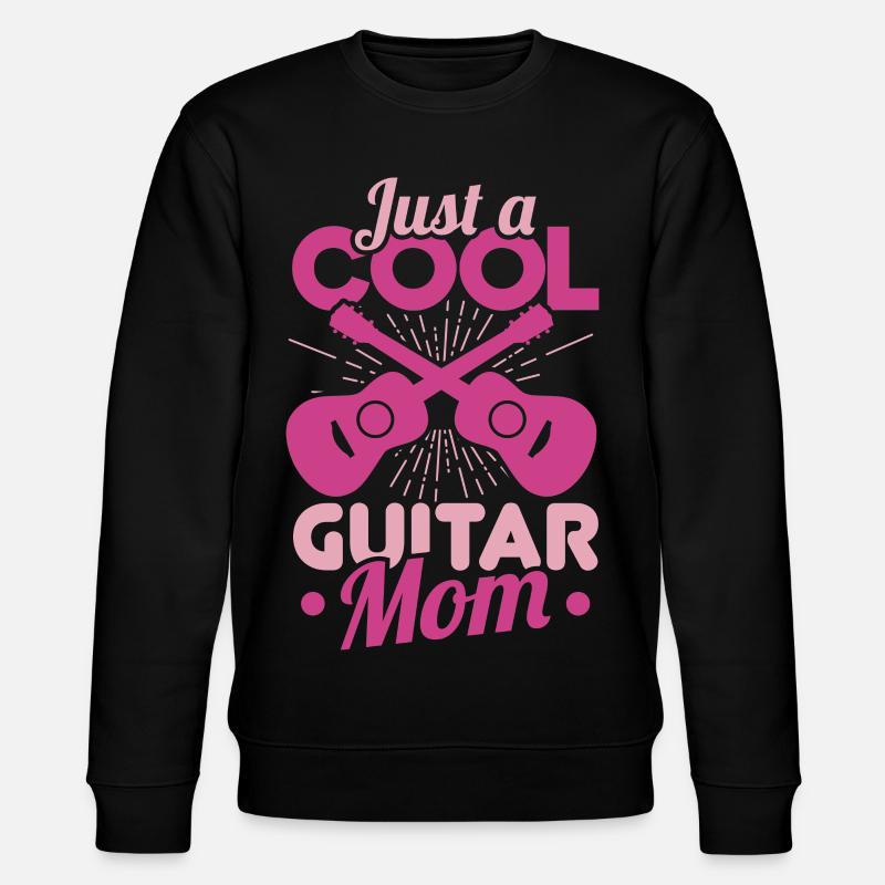 Guitar Nut - Stanley/Stella CHANGER Unisex Organic Sweatshirt - black