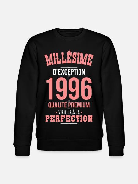 1996 – Millésime d’exception – Qualité premium - Sweat bio CHANGER Stanley/Stella Unisexe - noir