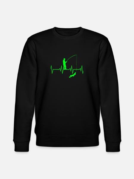 Angel Heartbeat - Stanley/Stella CHANGER Unisex Organic Sweatshirt - black