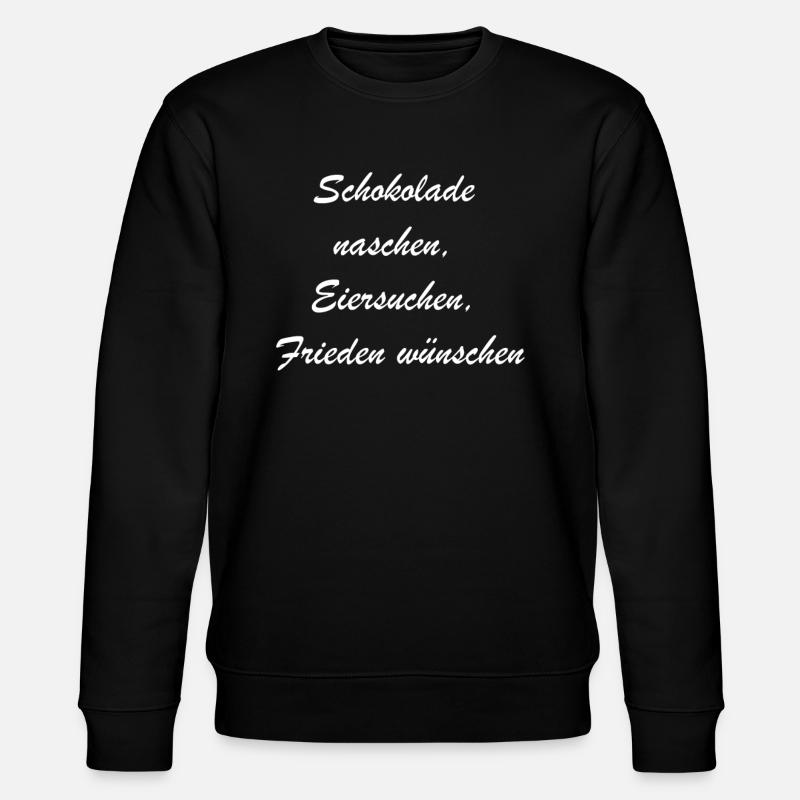 Easter Surprise - Stanley/Stella CHANGER Unisex Organic Sweatshirt - black