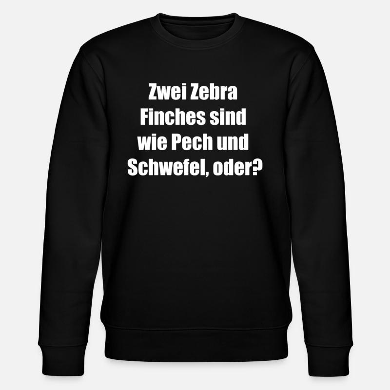 Tiny Duo Gift - Stanley/Stella CHANGER Unisex Organic Sweatshirt - black