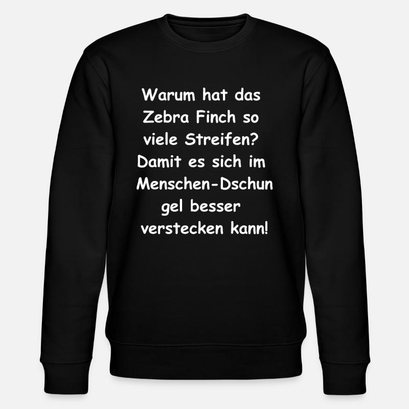 Hide and Seek Gift - Stanley/Stella CHANGER Unisex Organic Sweatshirt - black