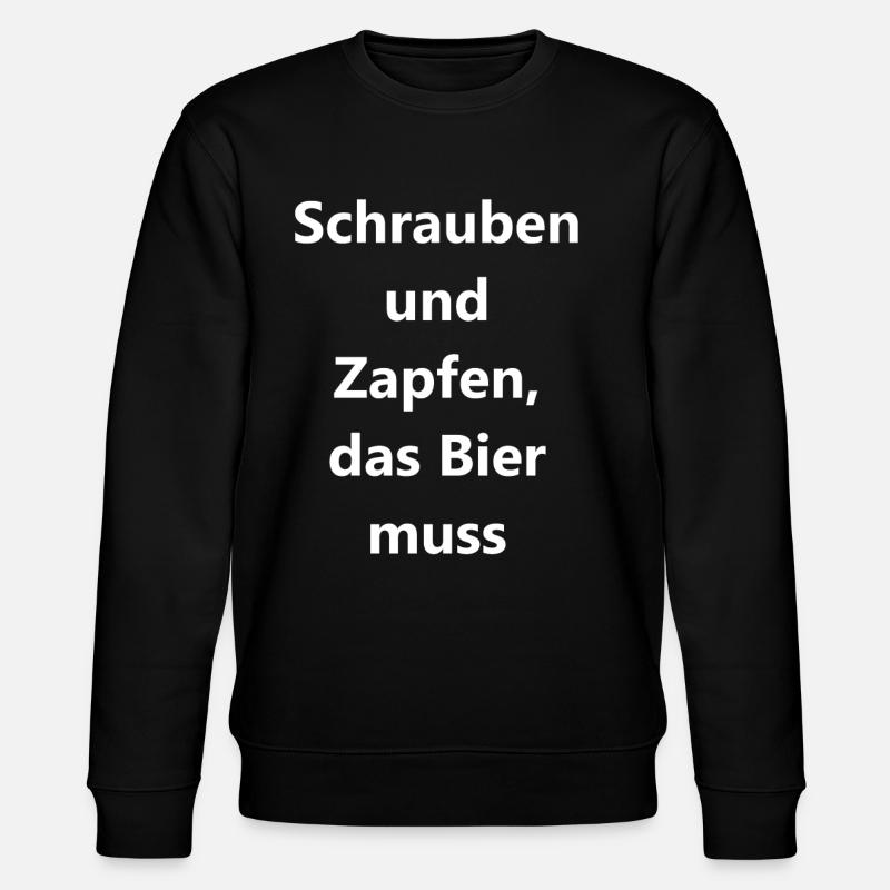 Personalized Workshop Gift - Stanley/Stella CHANGER Unisex Organic Sweatshirt - black