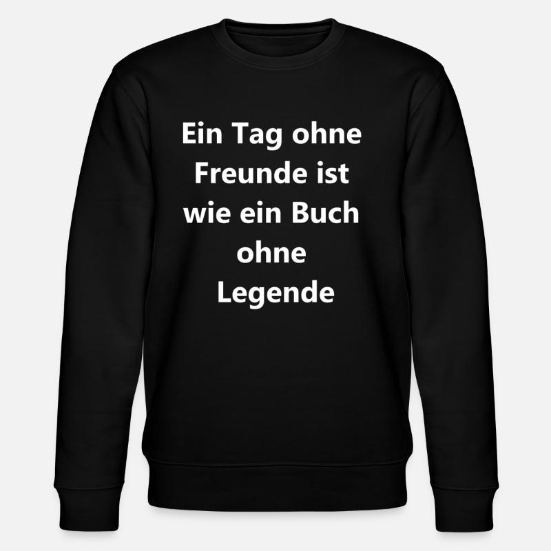 Legendary Gift - Stanley/Stella CHANGER Unisex Organic Sweatshirt - black