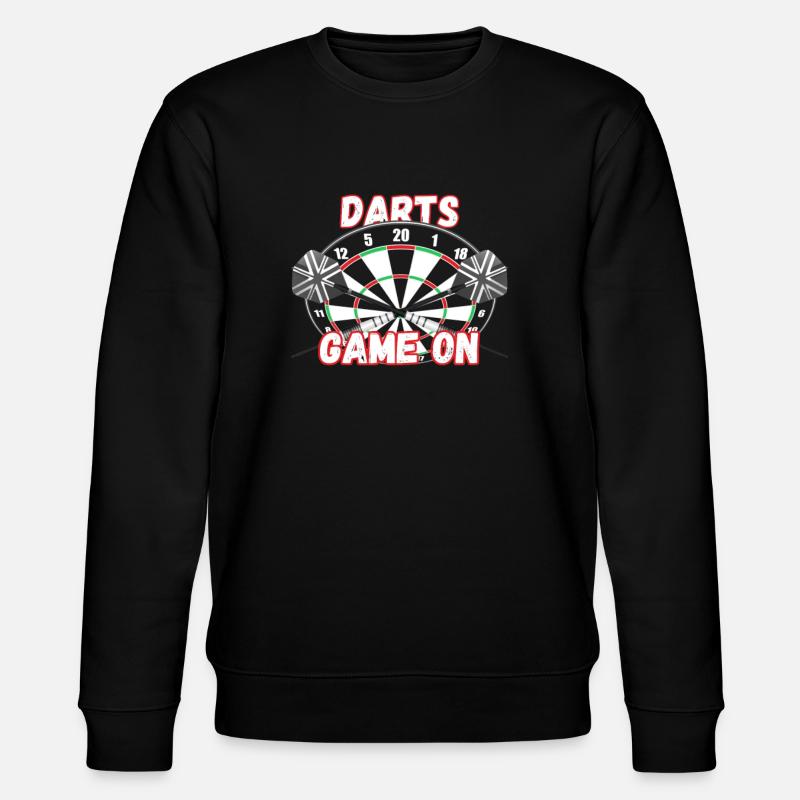 Darts - Stanley/Stella Unisex Bio-Sweatshirt CHANGER  - Schwarz