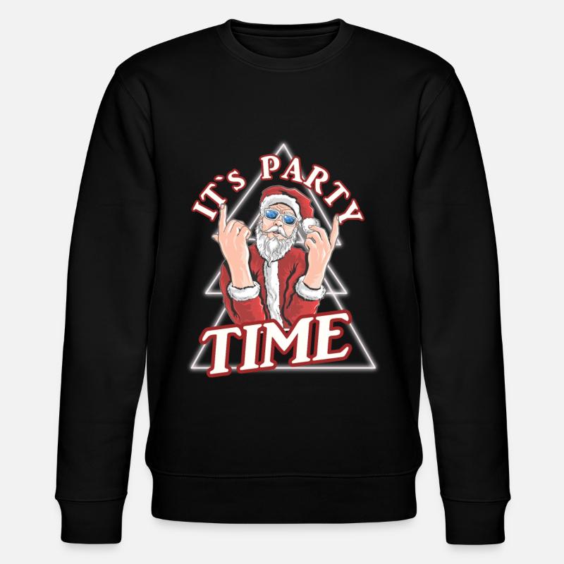 Fête du Père Noël - Sweat bio CHANGER Stanley/Stella Unisexe - noir