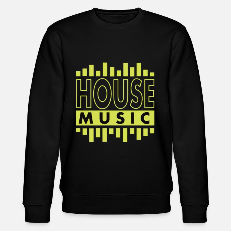 House Music - Stanley/Stella Unisex Bio-Sweatshirt CHANGER - Schwarz
