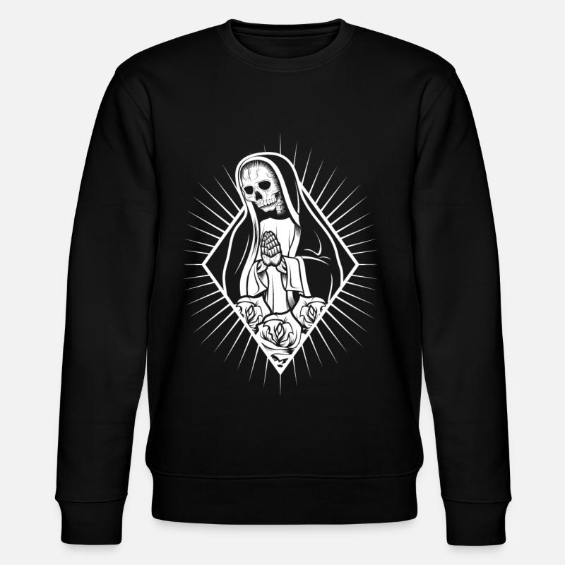 Santa Muerte - Sweat bio CHANGER Stanley/Stella Unisexe - noir