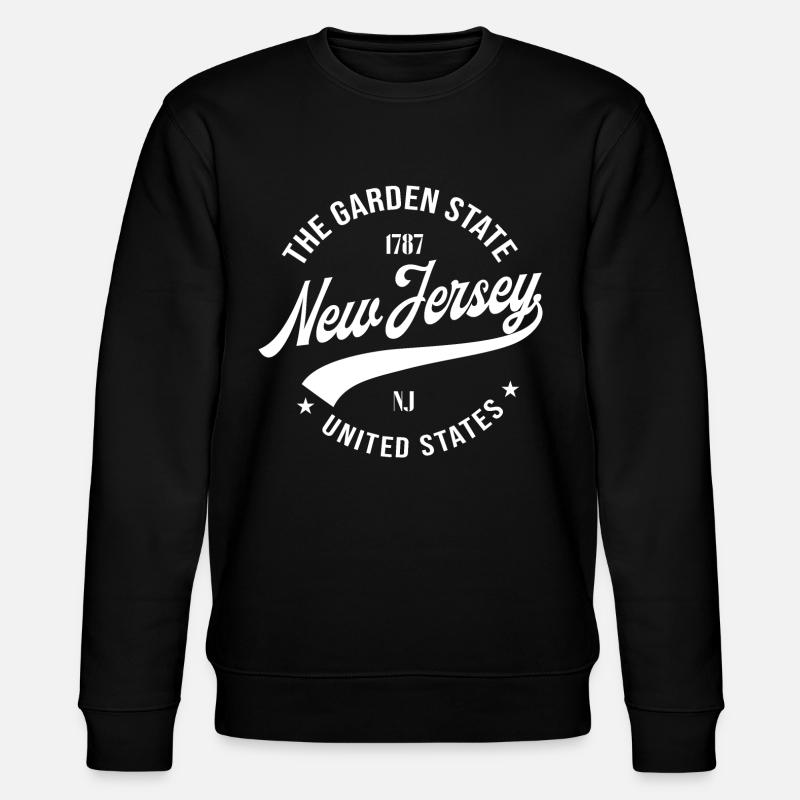 New Jersey - Stanley/Stella Unisex Bio-Sweatshirt CHANGER  - Schwarz