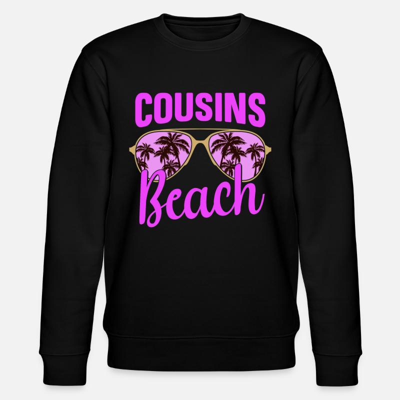 Plage de Cousins - Sweat bio CHANGER Stanley/Stella Unisexe - noir