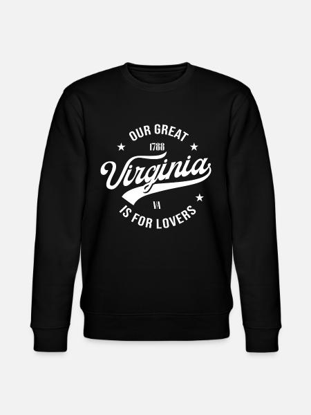Virginia - Stanley/Stella CHANGER Unisex Organic Sweatshirt - black