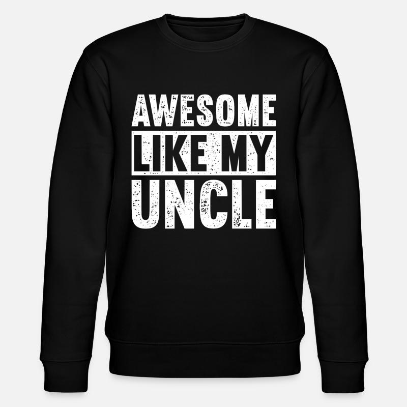 Brillant comme mon oncle - Sweat bio CHANGER Stanley/Stella Unisexe - noir