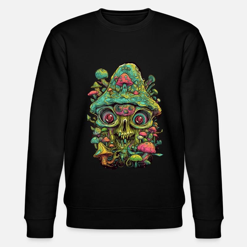 Crâne de Trippy - Sweat bio CHANGER Stanley/Stella Unisexe - noir
