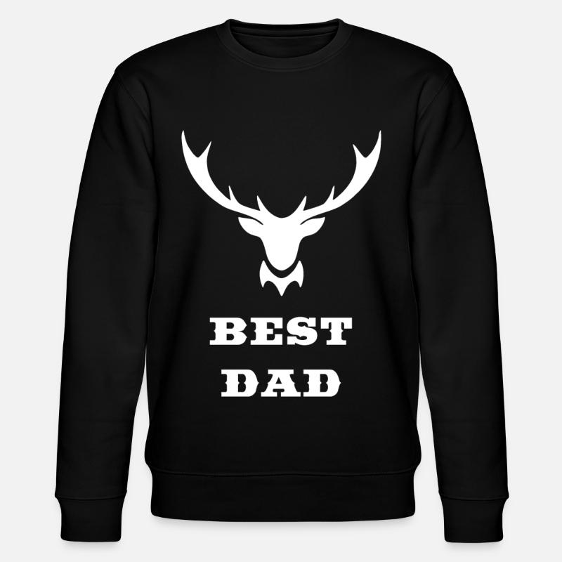 Meilleur papa Papa - Sweat bio CHANGER Stanley/Stella Unisexe - noir