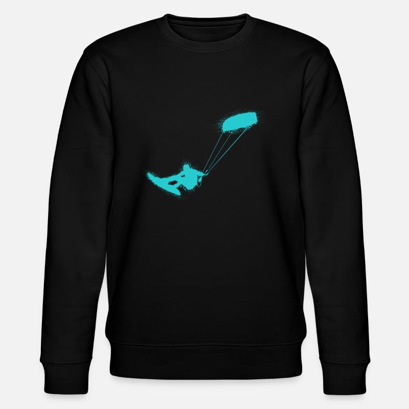 Kitesurf - Sweat bio CHANGER Stanley/Stella Unisexe - noir