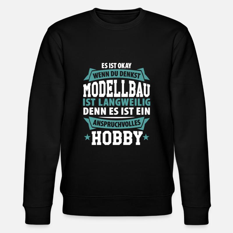 Model making - Stanley/Stella CHANGER Unisex Organic Sweatshirt - black