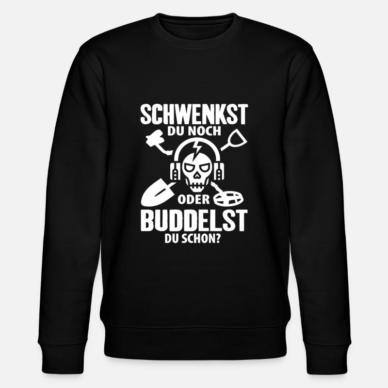 Sondler Sondengänger - Stanley/Stella Unisex Bio-Sweatshirt CHANGER  - Schwarz